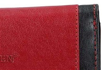 Lagen Dámska peňaženka kožená BLC/4390 Červená/Čierna 7