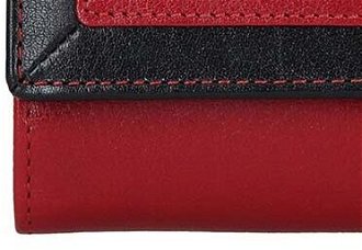 Lagen Dámska peňaženka kožená BLC/4390 Červená/Čierna 8