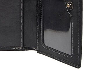Lagen Dámska peňaženka kožená HT32/T Čierna 9