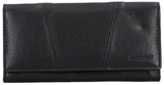 Lagen Dámska peňaženka kožená PWL-388 Čierna