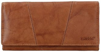 Lagen Dámska peňaženka kožená PWL-388 Cognac 2
