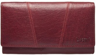 Lagen Dámska peňaženka kožená PWL-388/T Červená