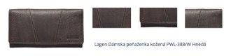 Lagen Dámska peňaženka kožená PWL-388/W Hnedá 1