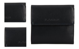Lagen Dámska peňaženka kožená TS 500 Modrá 4