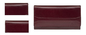 Lagen Dámska peňaženka kožená W-2025/B Červená 4