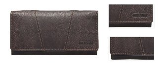 Lagen Dámska peňaženka kožená W-2025/W Hnedá 3