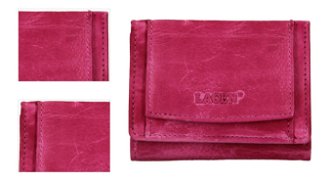 Lagen dámska peňaženka kožená W-2031/D Fuchsia 4