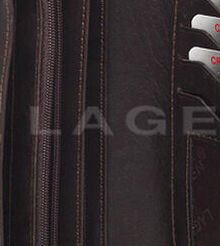 Lagen Dámska peňaženka kožená W2025/T Tmavo hnedá 5