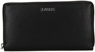 Lagen dámská peněženka kožená 50353 Black