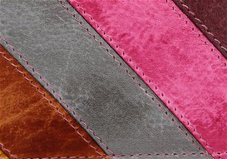 Lagen dámská peněženka kožená 864-77/D Fuchsia/multi 5
