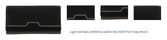 Lagen dámská peněženka kožená BLC/4787/720 Taupe/black 1