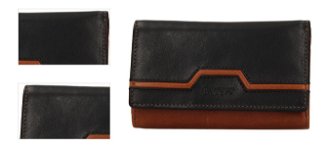 Lagen dámská peněženka kožená BLC/5305/222 Cognac/black 4