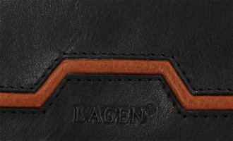 Lagen dámská peněženka kožená BLC/5305/222 Cognac/black 5