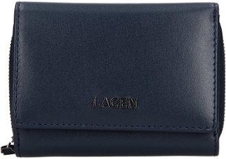 Lagen dámská peněženka kožená BLC/5314/222 Navy blue