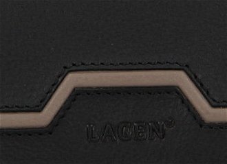 Lagen dámská peněženka kožená BLC/5374/422 Taupe/black 5