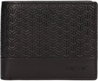 Lagen pánska kožená peňaženka BLC-5316 Black