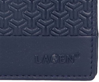 Lagen pánska kožená peňaženka BLC-5316 Navy blue 9