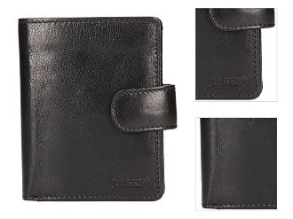 Lagen pánska peňaženka kožená 1991/T Black 3