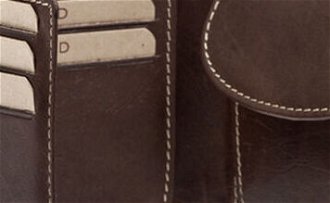 Lagen Pánska peňaženka kožená 2004 Hnedá/Svetlo Hnedá 5