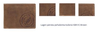 Lagen pánska peňaženka kožená 5081/C Brown 1