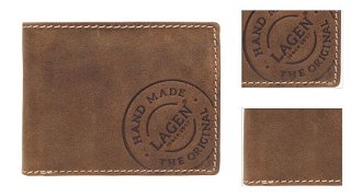Lagen pánska peňaženka kožená 5081/C Brown 3