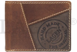 Lagen Pánska peňaženka kožená 511451 Svetlo hnedá