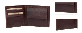 Lagen Pánska peňaženka kožená 8697 Svetlo Hnedá 3