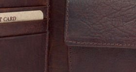 Lagen Pánska peňaženka kožená 8697 Svetlo Hnedá 5