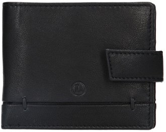 Lagen Pánska peňaženka kožená BLC/4139 Čierna