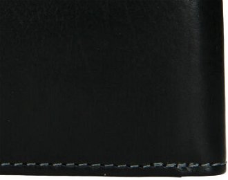 Lagen Pánska peňaženka kožená E1036/T Čierna 9