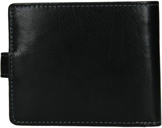 Lagen Pánska peňaženka kožená E1036/T Čierna 2