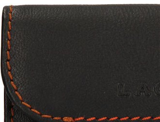 Lagen Pánska peňaženka kožená TP 814 Tmavo hnedá 6