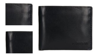 Lagen Pánska peňaženka kožená TS 508 Modrá 4