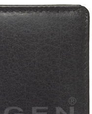 Lagen Pánska peňaženka kožená V-26 Čierna 7