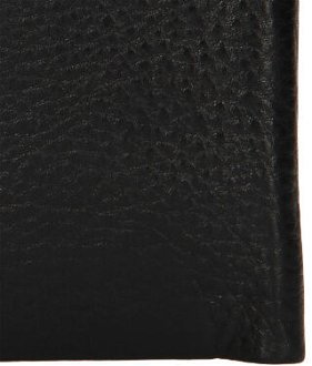 Lagen Pánska slim peňaženka kožená 50620 Čierna/modrá 9