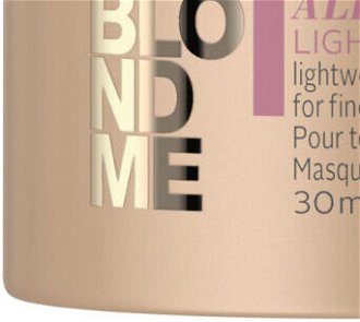 Ľahká maska pre blond vlasy Schwarzkopf Professional BlondMe All Blondes Light Mask - 30 ml (2851047) 8