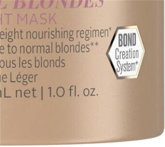 Ľahká maska pre blond vlasy Schwarzkopf Professional BlondMe All Blondes Light Mask - 30 ml (2851047) 9