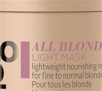 Ľahká maska pre blond vlasy Schwarzkopf Professional BlondMe All Blondes Light Mask - 30 ml (2851047) 5
