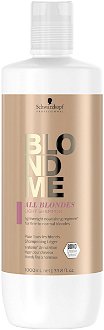 Ľahký šampón pre blond vlasy Schwarzkopf Professional BlondMe All Blondes Light Shampoo - 1000 ml (2631992, 2849187) + darček zadarmo 2