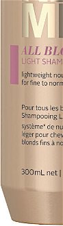 Ľahký šampón pre blond vlasy Schwarzkopf Professional BlondMe All Blondes Light Shampoo - 300 ml (2631454, 2849654) + darček zadarmo 8