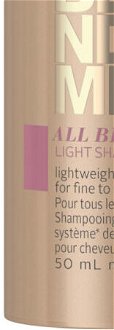 Ľahký šampón pre blond vlasy Schwarzkopf Professional BlondMe All Blondes Light Shampoo - 50 ml (2631951) 8