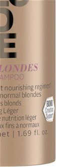 Ľahký šampón pre blond vlasy Schwarzkopf Professional BlondMe All Blondes Light Shampoo - 50 ml (2631951) 9