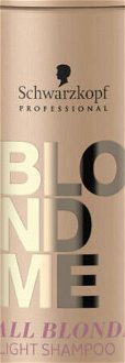 Ľahký šampón pre blond vlasy Schwarzkopf Professional BlondMe All Blondes Light Shampoo - 50 ml (2631951) 5
