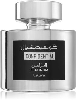 Lattafa Confidential Platinum parfumovaná voda unisex 100 ml