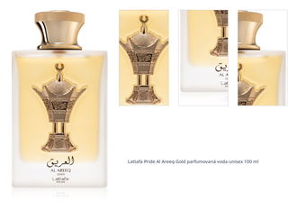 Lattafa Pride Al Areeq Gold parfumovaná voda unisex 100 ml 1