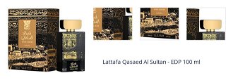Lattafa Qasaed Al Sultan - EDP 100 ml 1