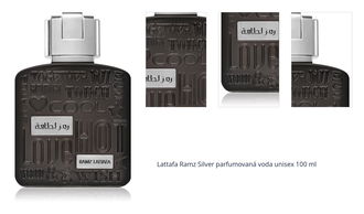 Lattafa Ramz Silver parfumovaná voda unisex 100 ml 1