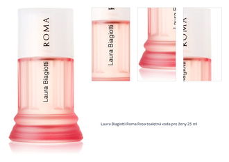 Laura Biagiotti Roma Rosa toaletná voda pre ženy 25 ml 1