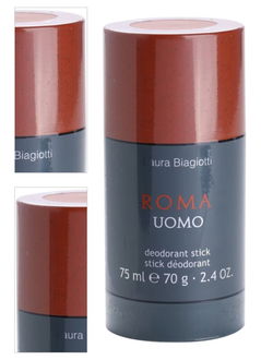 Laura Biagiotti Roma Uomo deostick pre mužov 75 ml 4