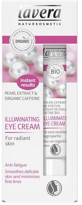 Lavera Rozjasnujuci Ocny krém Perl.Ext&Kofein 15ml